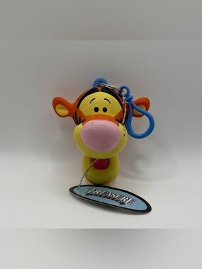 Vintage New Exclusive Rare Disney Tigger Coin Pouch Keychain Winnie the Pooh toy